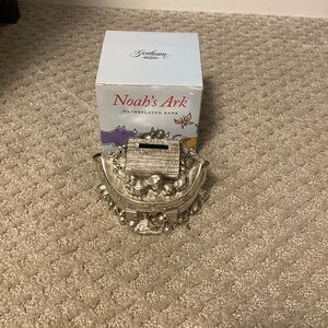 Noah’s Ark Silverplated Bank